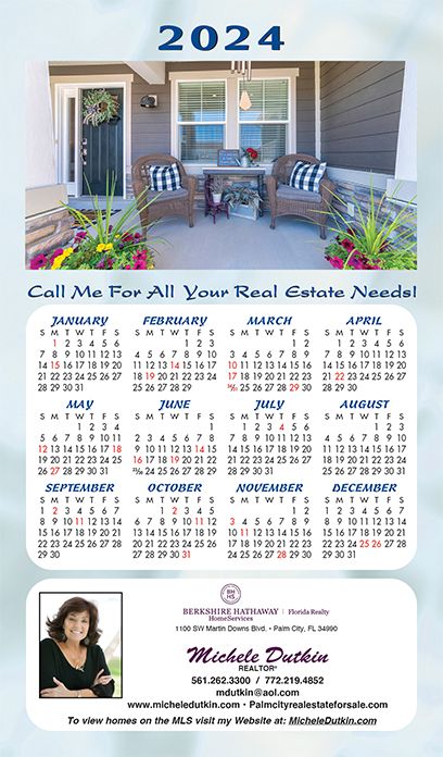 Real Estate Jumbo Postcard Calendars